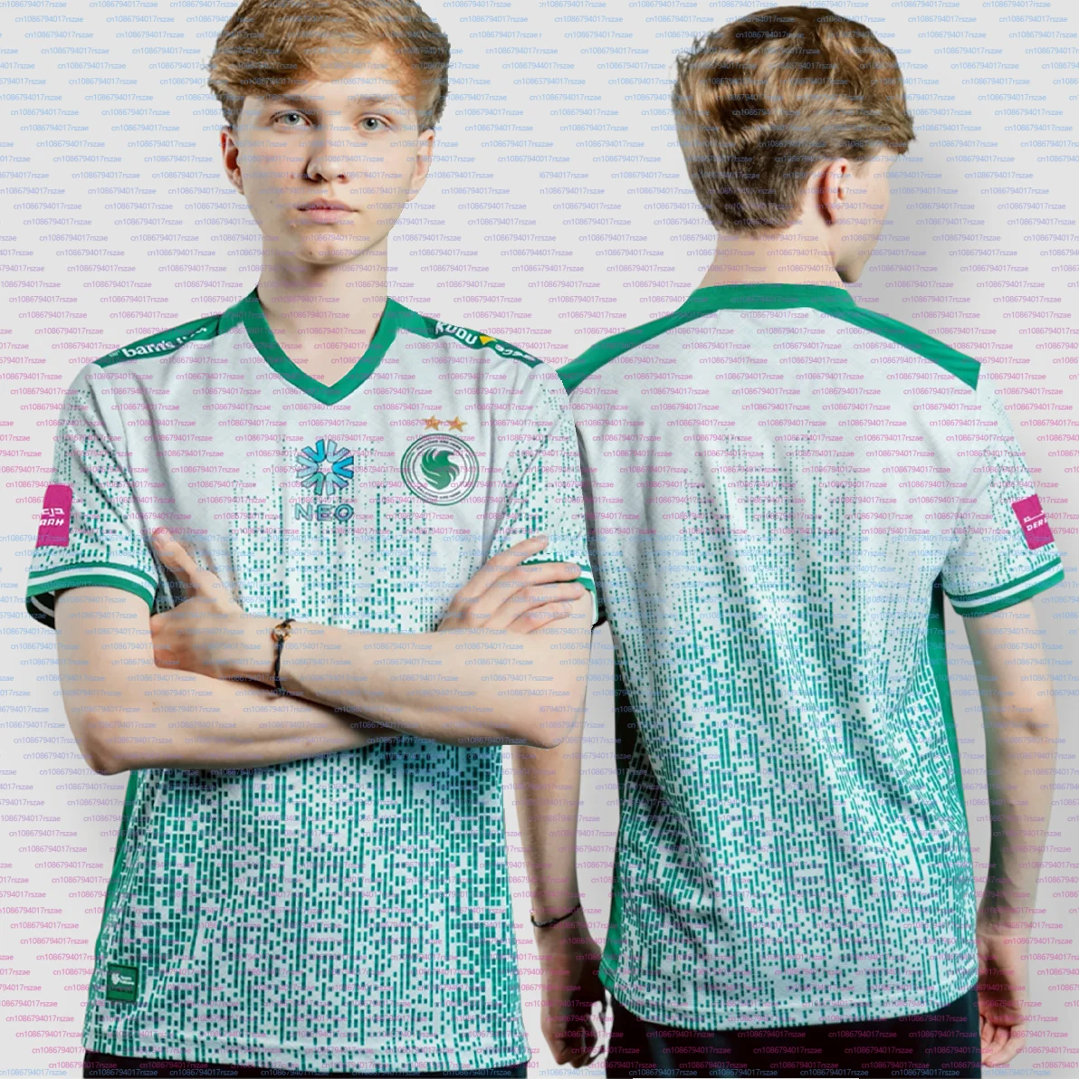 Equipe Falcons 2025 Novo 2 Estrelas V Neck Uniforme da Equipe Fãs Verão Respirável Manga Curta das Mulheres dos homens E Esporte Jersey Grátis ID Personalizado
