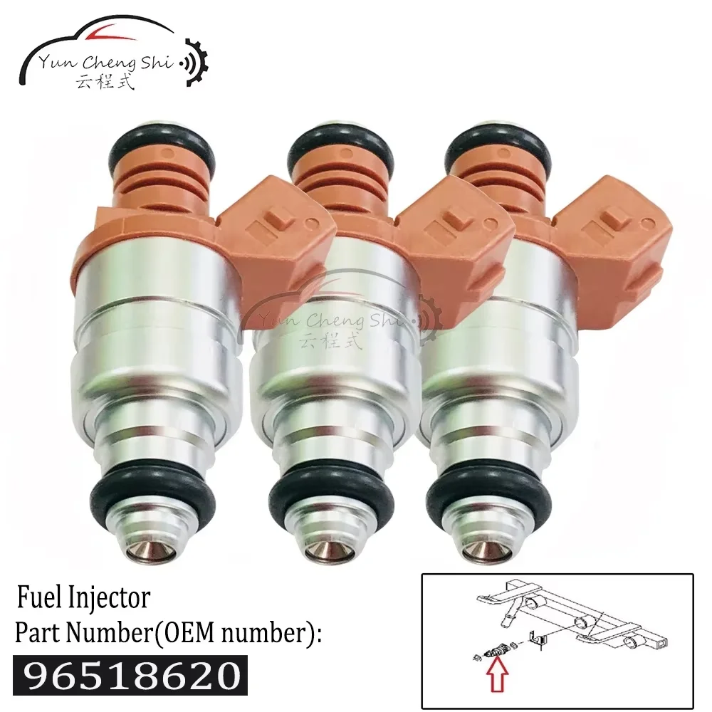 

New silver fuel injector 96518620 96351840 96620255 ADG02801 75114255 suitable For Chevrolet Daewoo Matiz 0.8 1.0