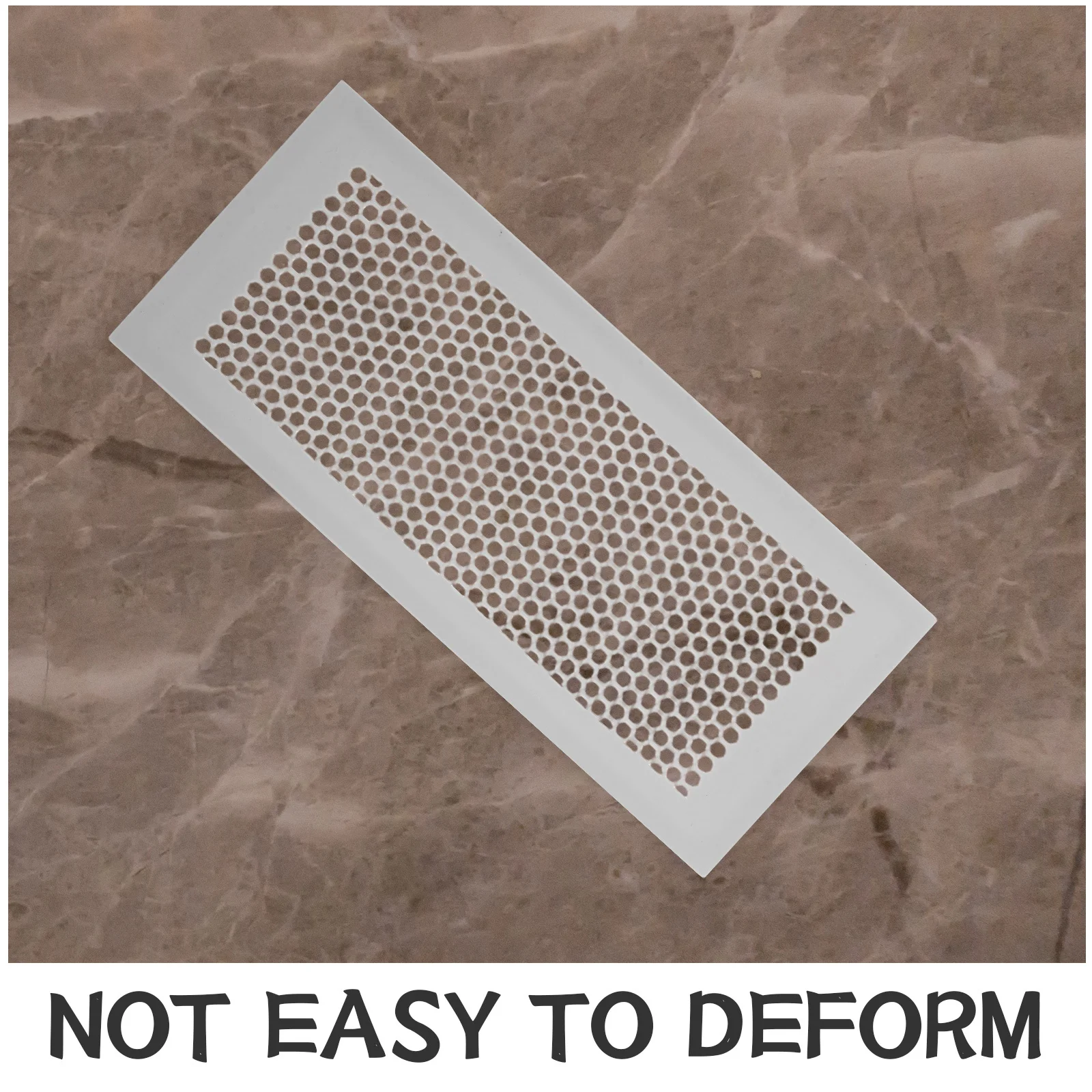 2 шт. 4X10 напольная вентиляционная крышка, силиконовая решетка воздушного потока заподлицо для спальни, мобильного дома, пылезащитная сетка, дефлектор Hvac