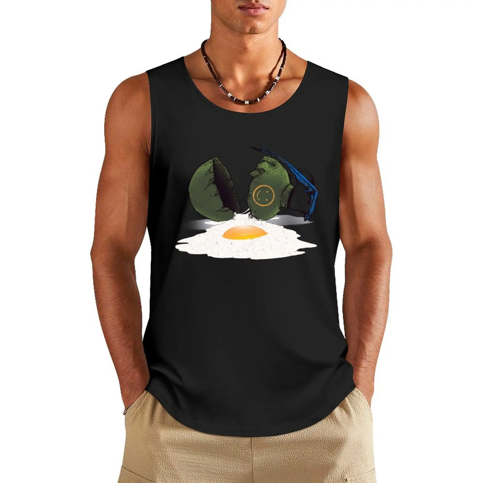 Eggsplosion Tank Top T-shirt man best selling products quick-drying t-shirt