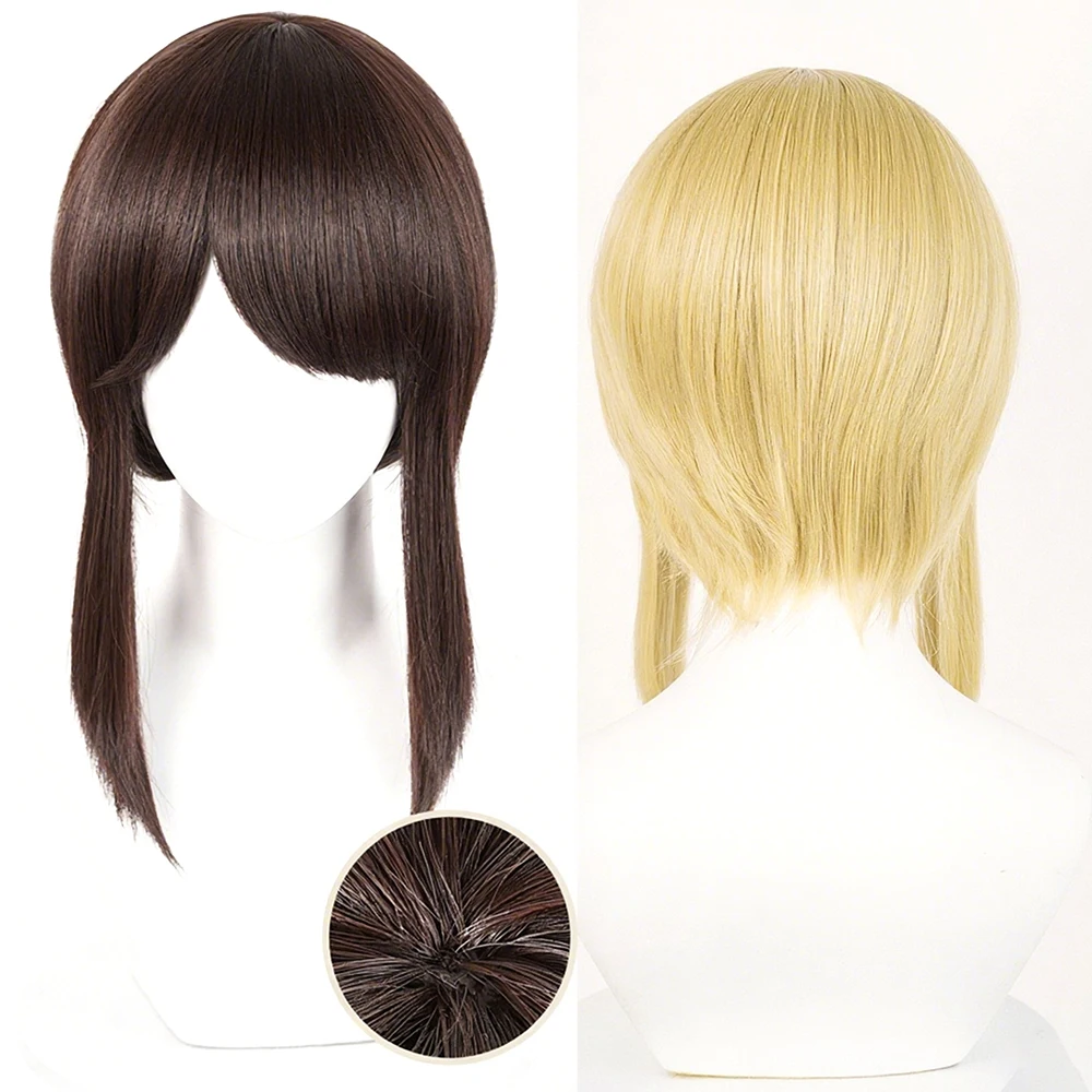 Fifth Person Grid Emma Woods Miss Truth Gardener คอสเพลย์วิกผมเด็กผู้หญิงเกมบทบาทเล่นวิกผมอะนิเมะเกมผมผู้ใหญ่ Headwear ชุด