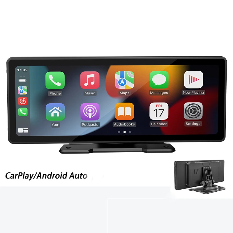 11.26 Inch IPS HD Large Screen Portable Car MP5 Player 1920x720 Resolution with Carplay bluetooth WiFi FM Transmission