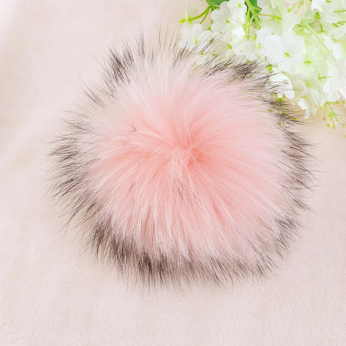 

Декоративные помпоны для вязаных шапок, шарфов, обуви, сумок, аксессуаров, мягкие, устойчивые к выцветанию, из синтетического волокна, для рукоделия