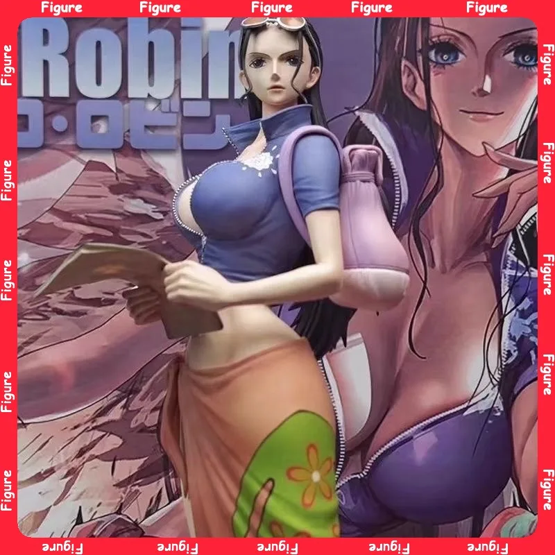 

27cm Anime ONE PIECE Female Hegemony Nicole Robin Figure GK Statue Desktop Ornament Collection PVC Model Toys Festival Gifts