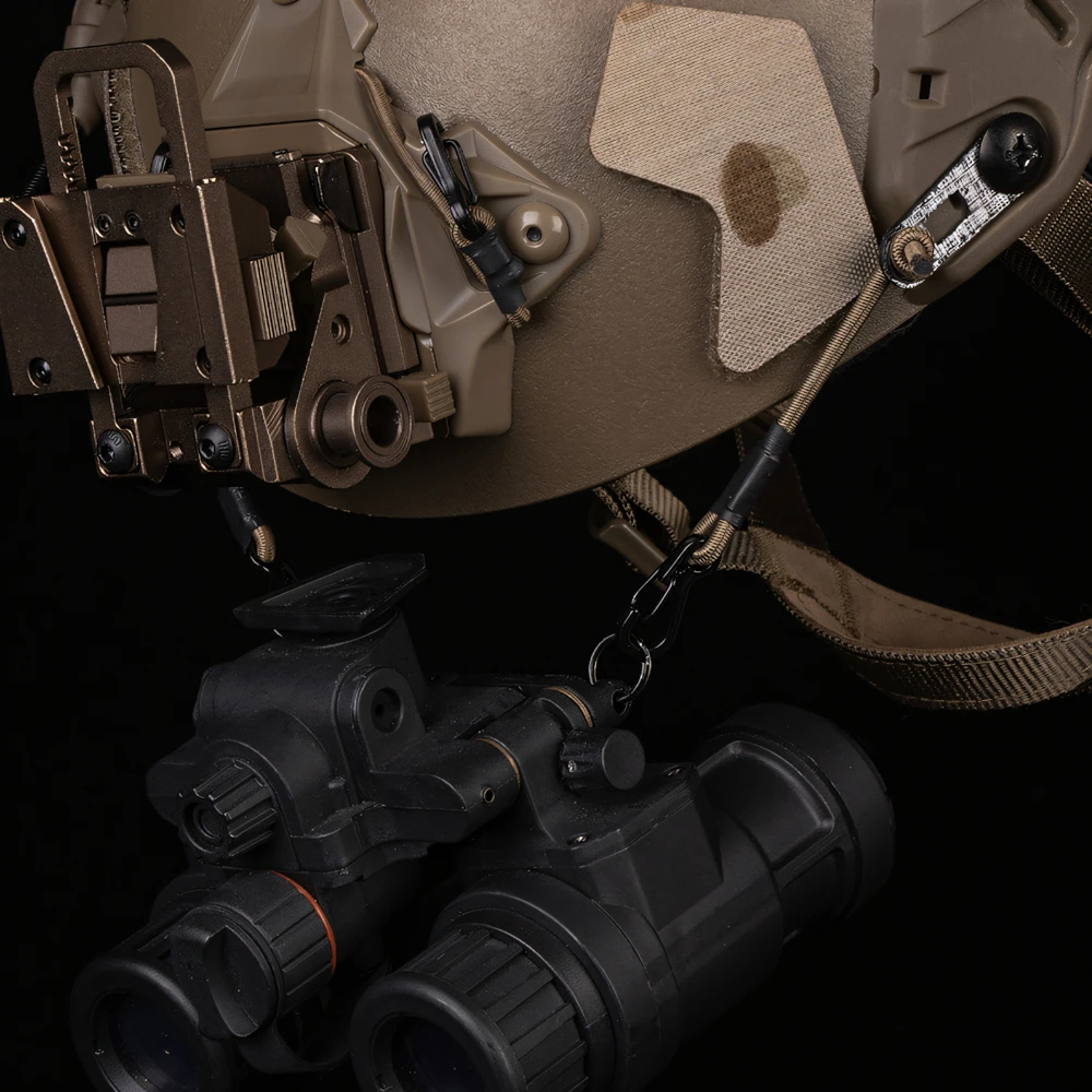 Wosport NVG Mount Lanyard V1 for FAST Helmet, Elastic Retention Cord, Lightweight NVG Anti-Drop Accessory for Tactical Airsoft