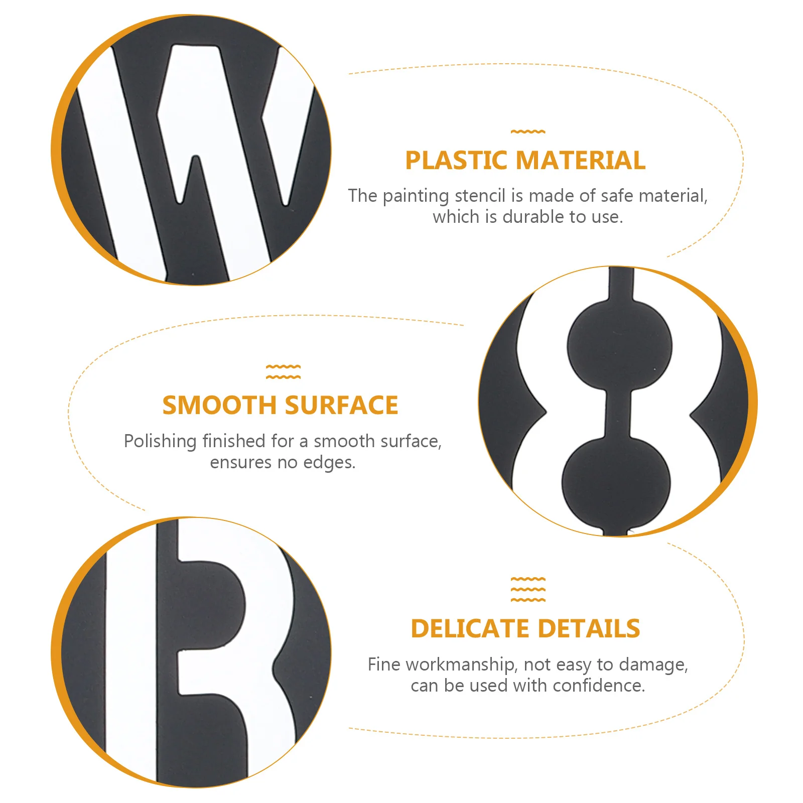 42 قطعة من استنسل الرسم DIY، قوالب أرقام الحروف، قوالب رش الحائط، لوازم فنية حرفية، استنسل الحروف