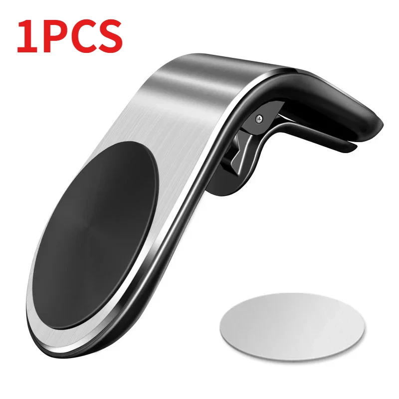 1/2 stücke Magnetische Auto Telefon Halter Stehen Air Vent Clip Auto Halterung Handy GPS Unterstützung in Auto Halterung 3 farben für IPhone