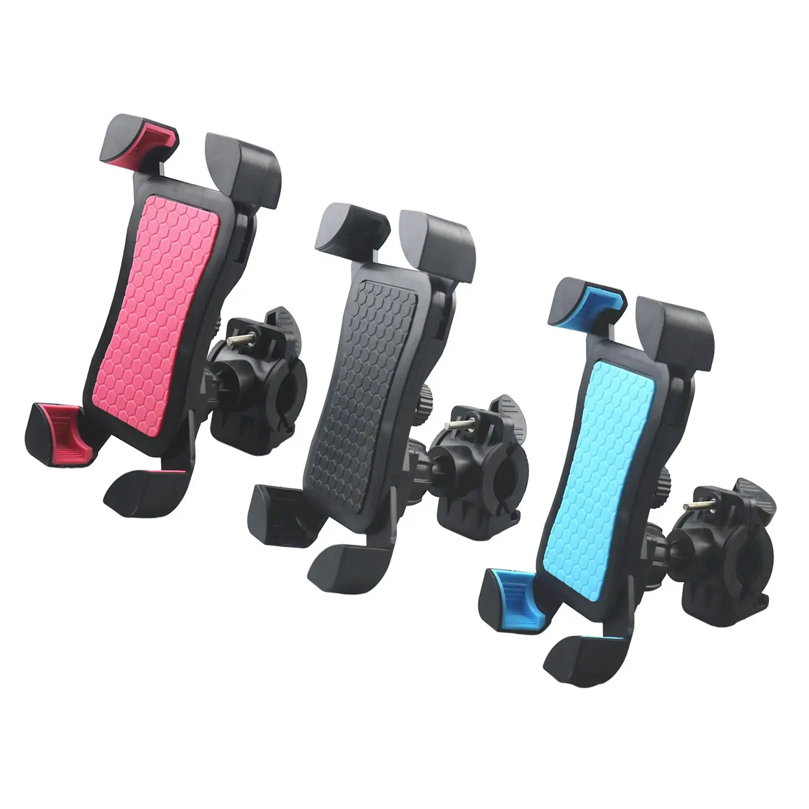 Motorcycle Handlebar Phone Mount Holder Telescopic Phone Clamp Adjustable Bike Phone Stand for Motorbike ATV Parts Accessories