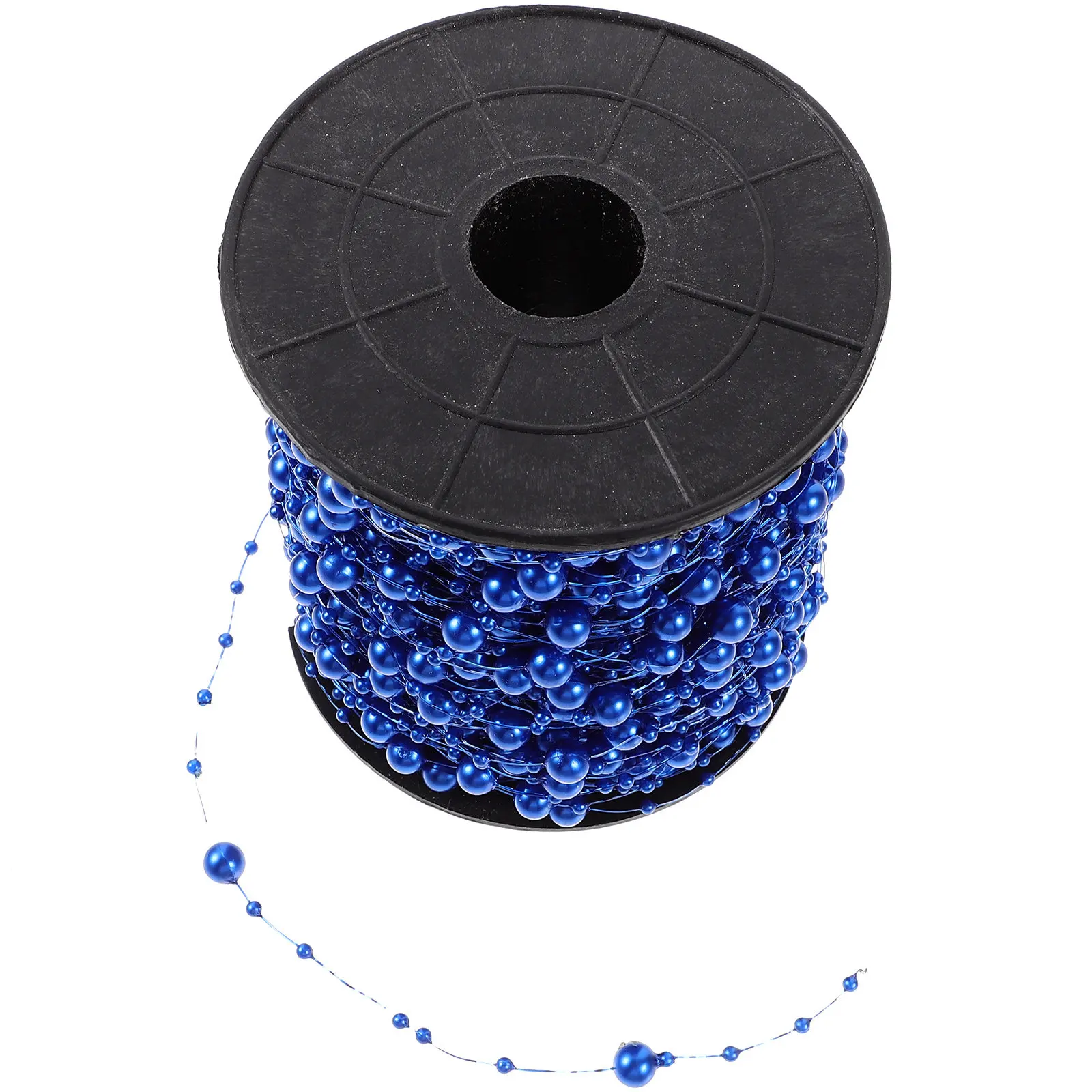 

Искусственная жемчужная гирлянда-нить в рулоне, тонкая текстура, яркие цвета, праздничная бисерная цепочка для поделок своими руками, свадебного декора, изготовления букетов