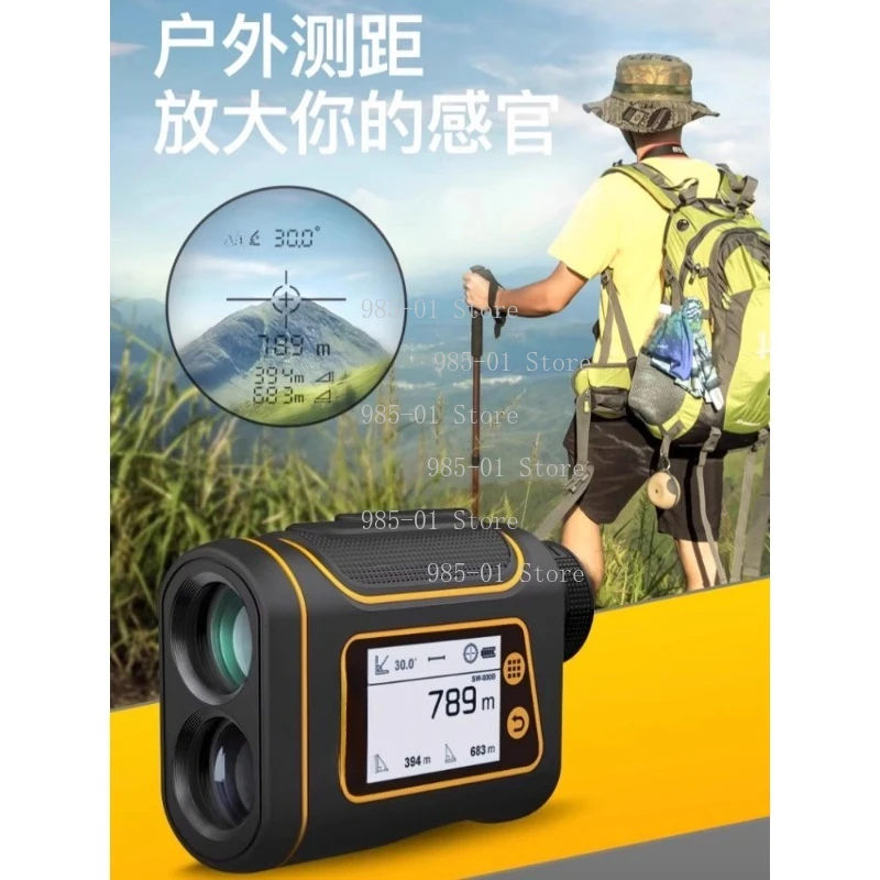 Handheld Outdoor Rangefinder Telescope Laser Meter High Precision Instrument Golf Distance Angle Measurement