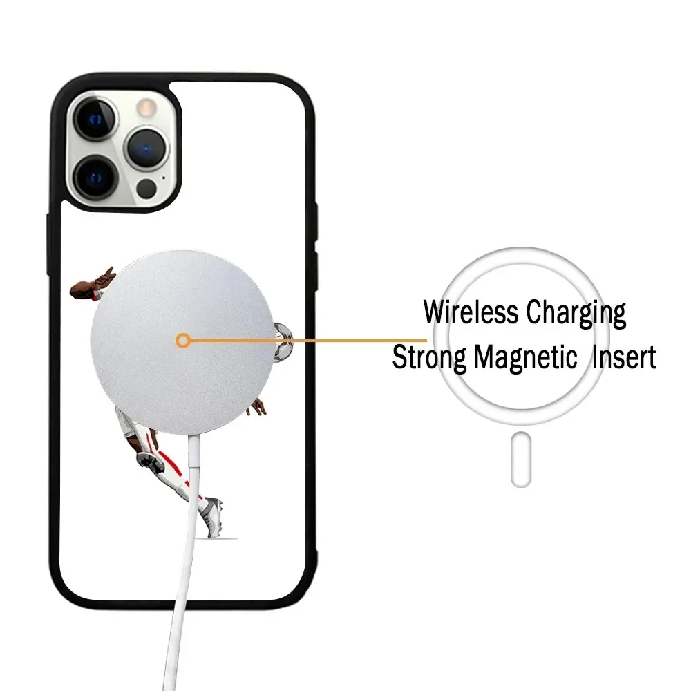 Bukayo Saka Phone Case IPhone 15 14 13 Pro Max 11 12 Mini Alex Mirror Magsafe Wireless Charging Cover