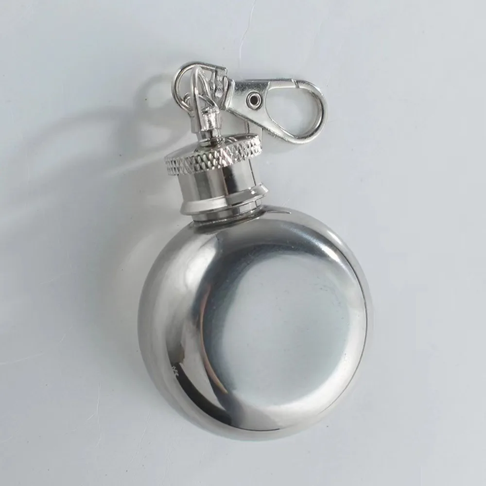 جديد مصغرة في الهواء الطلق قارورة الورك الفودكا على شكل قلب زجاجة ماء الفولاذ المقاوم للصدأ وعاء النبيذ المحمولة