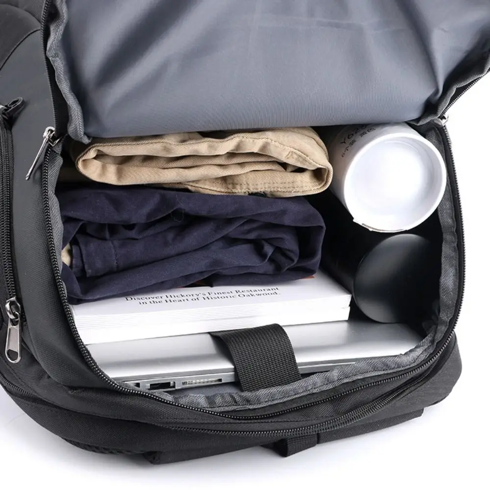

Waterproof Basketball Student Backpack with Shoe Compartment Zipper Closure Baseball Badminton Bag Multipurpose Large Capacity
