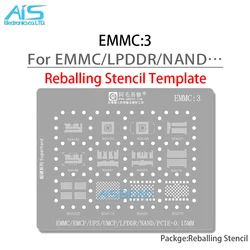 BGA Reballing Stencil Template For EMMC EMCP UFS UMCP LPDDR NAND BGA153 BGA169 BGA221 BGA297 BGA254 BGA178 BGA200 BGA110 BGA186
