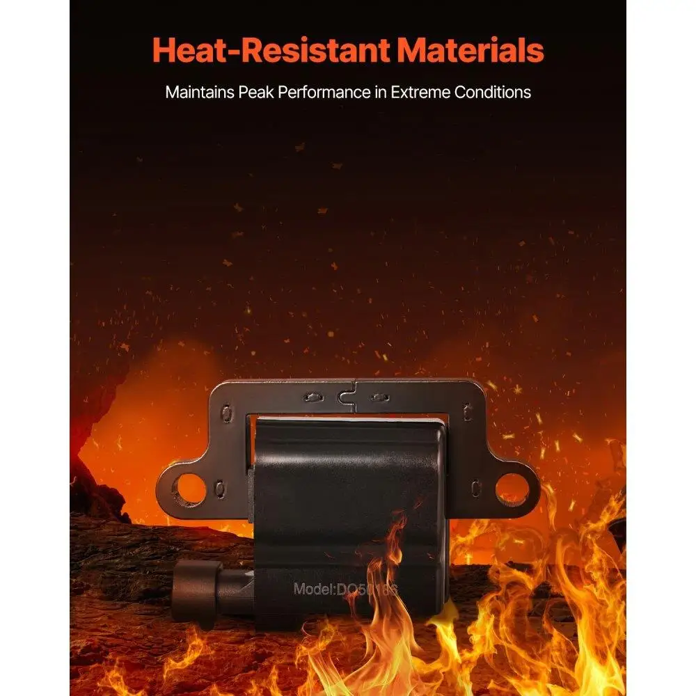 Conjunto de 8 bobinas de ignição compatíveis com Chevrolet GMC Cadillac hummer