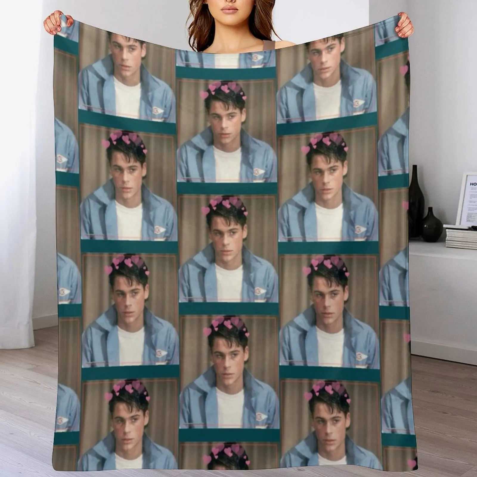 

SODAPOP CURTIS ROB LOWE Throw Blanket Sofa Giant Sofa Tourist christmas decoration Blankets