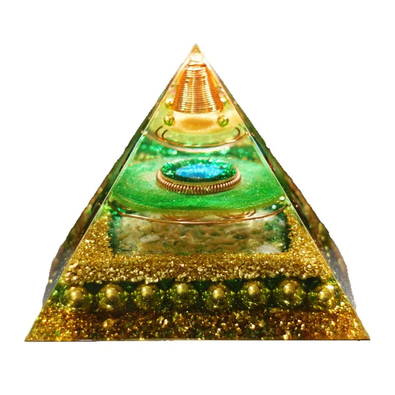 Resin crystal ornaments, Great Pyramid tabletop handicrafts