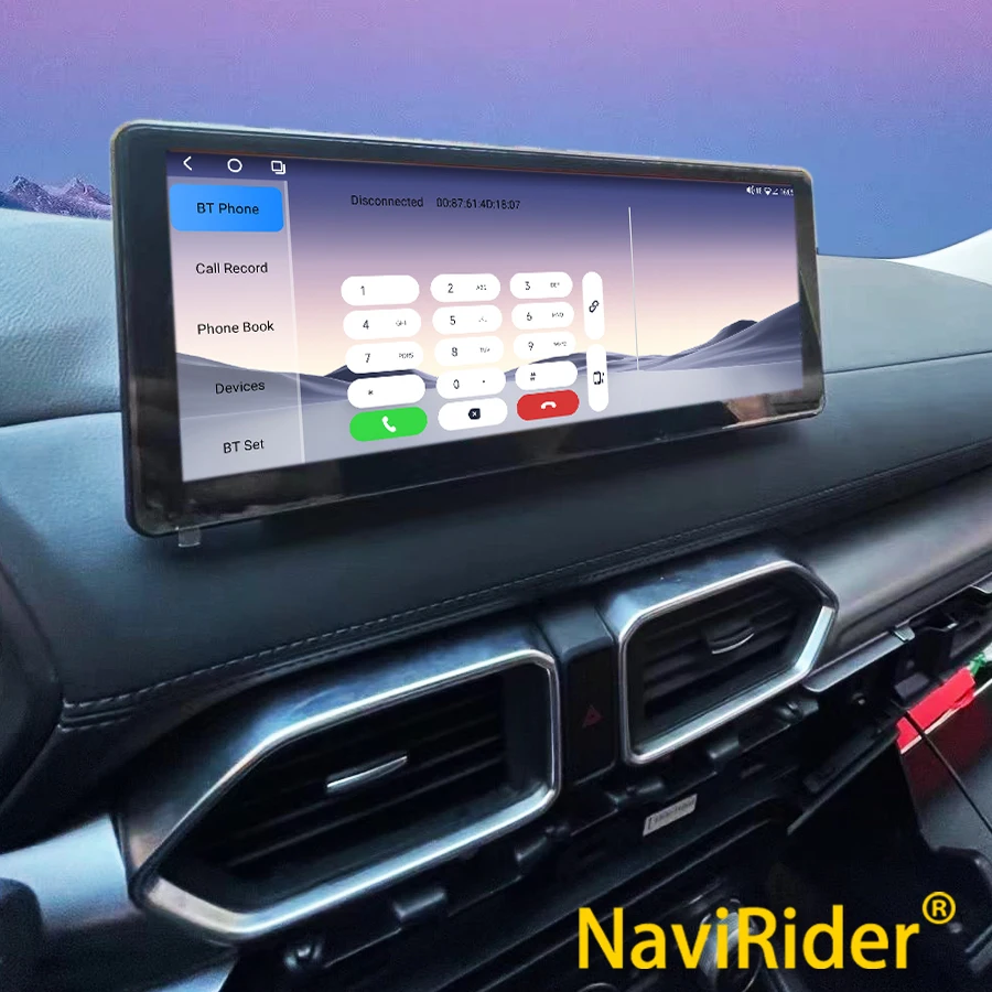 Radio para Auto Android 14 de 12.3 Pulgadas con Carplay para Mazda CX5 CX-5 CX9 CX-9 2016-2021, Reproductor Multimedia de Video, GPS, Navegación, Estéreo para Auto, 256G