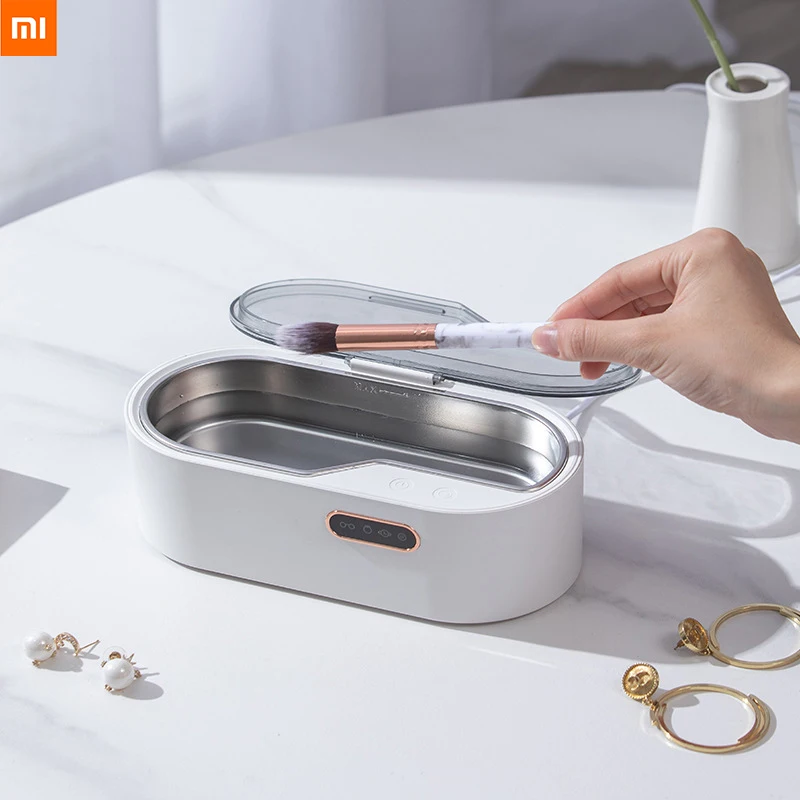 Xiaomi Youpin Ultrasonic Cleaning Machine Contact Lens Cleaning Machine Office Mini Gold and Silver Jewelry Cleaning Machine