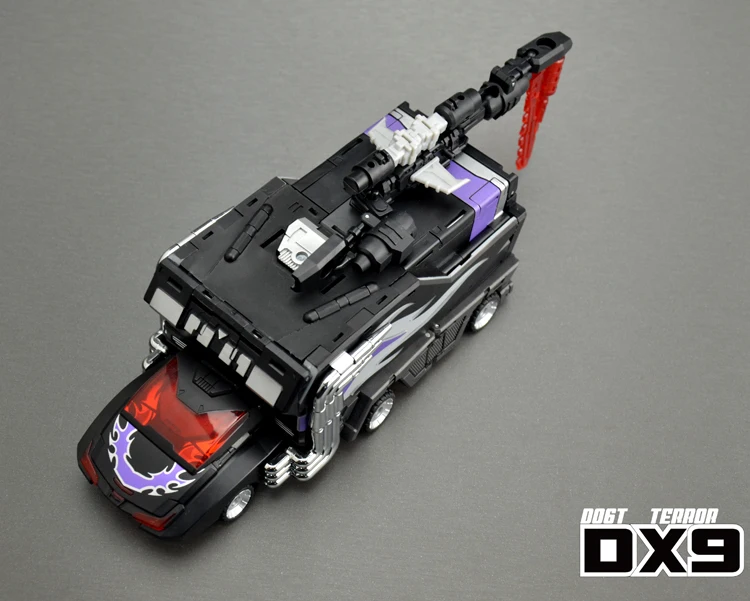 DX9 D06T Diablo Rodimus Prime Terror czarny broda przedruk na gorąco ze współczynnikiem MP karetki