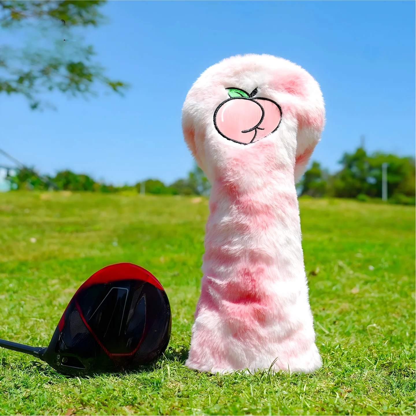 

Новый чехол для головы водителя гольфа для женщин, милый плюшевый дизайн, номер. 1, деревянный чехол на голову в индивидуальном стиле