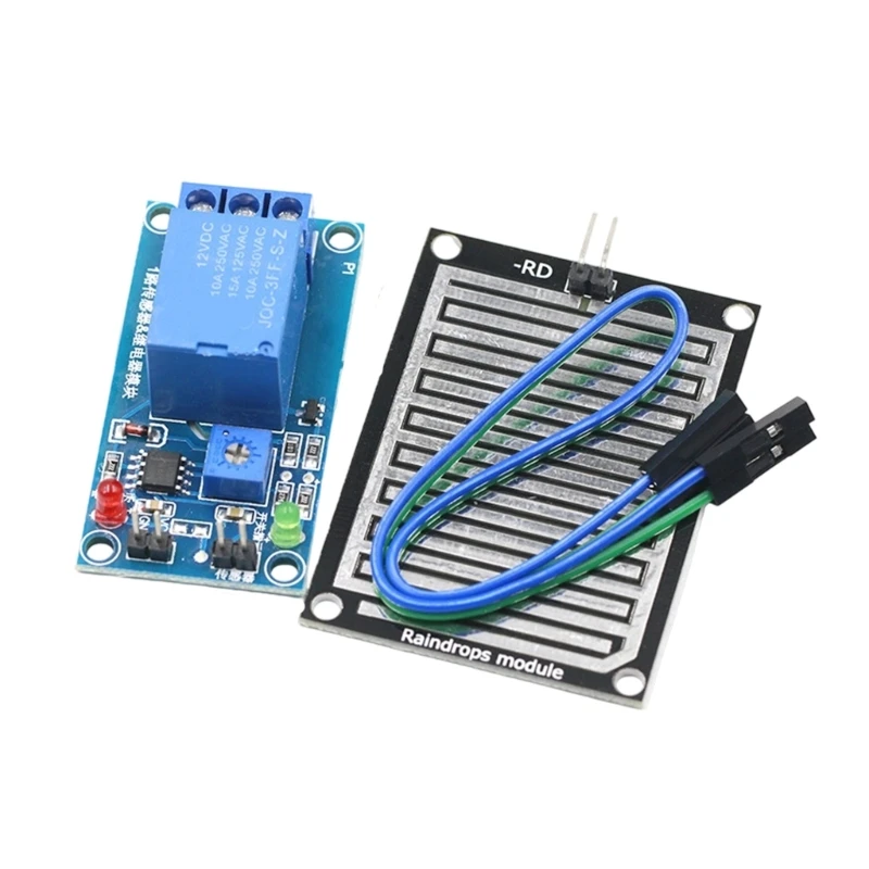 462D Automatic Rain and Humidity Detector Module for Plant Care Supporting 5V 12V Voltages in Agricultural Applications