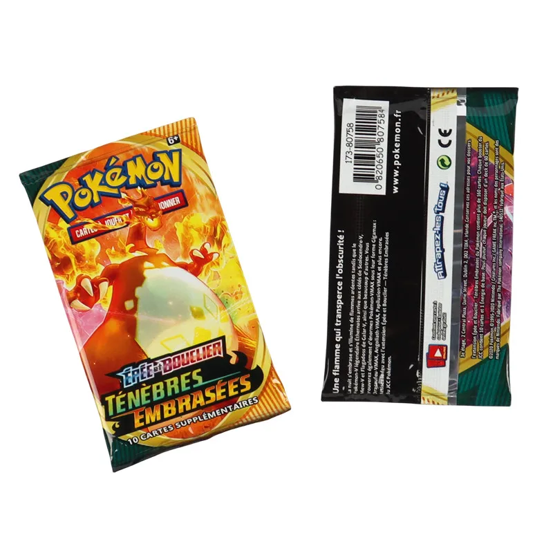 French Version Pokémon TCG: Sword & Shield Darkness Ablaze Booster Box Pokemon Cards 36 Pack Box