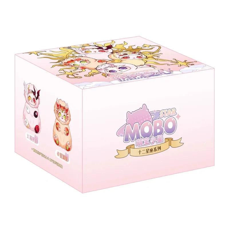 

Mengbao Xiaoxinglin 4 шт. теплое сердце серии слепая коробка Tide Play Dopamine плюшевая виниловая кукла игрушка модная сумка кулон орнамент подарок