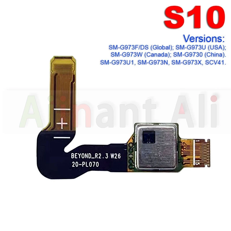 AiinAnt Back Home Button ID Key Fingerprint Sensor Flex Cable For Samsung Galaxy S10 S20 Plus + Ultra S10E FE G973F G970F G975F