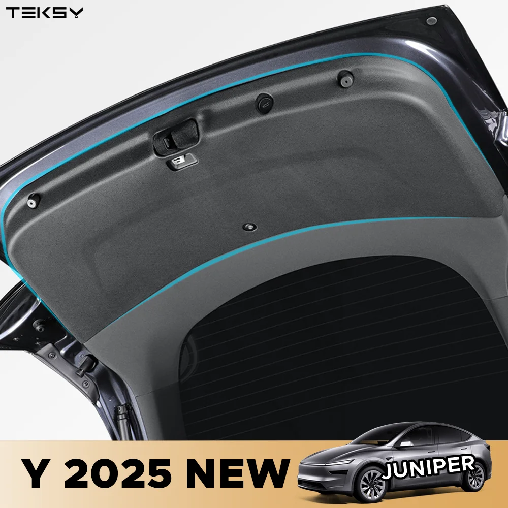 

Для Tesla Model Y 2025 Juniper Launch, коврик для задней двери багажника, защитная накладка, всепогодные внутренние дверные вкладыши, защита