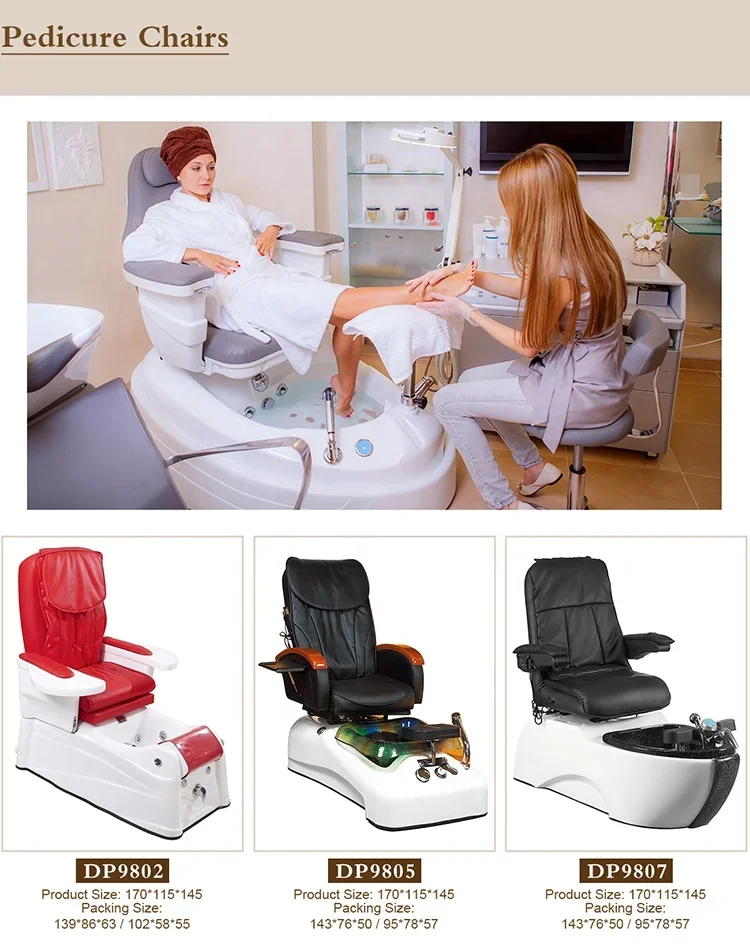 Manicure Pedicure Chair Foot Spa Massage  Electric