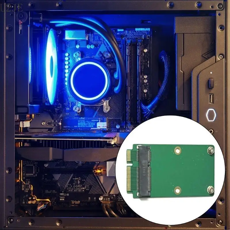 Carte conversion d'adaptateur U2JE Universal Mini PCIe pour les dispositifs sûrs tests 63x32mm
