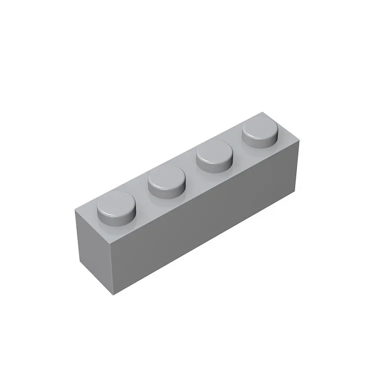 Gobricks GDS-534 Ziegel 1 x 4 ohne Bodenrohre, kompatibel mit Lego 3010 3066 Teilen für Kinder zum Selbermachen