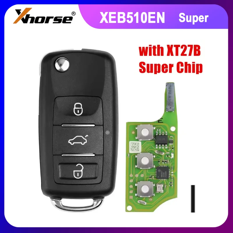 

1/2/5 шт. Xhorse XEB510EN для Volkswagen B5 Type Super Remote с суперчипом XT27B