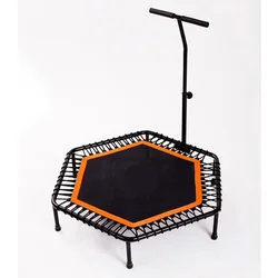 Load-bearing trampoline adjustable handle  fitnessa trmpoline aerobic exercise trainer indoor mini trampoline