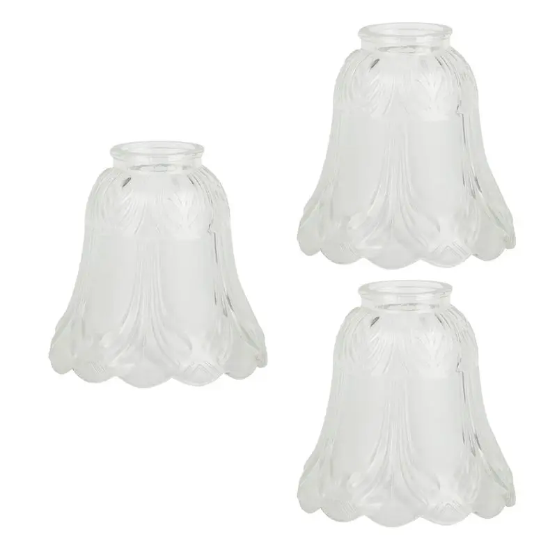 Frosted Glass Lampshade Shell Lamp Holder Chandelier Wall Lamp Table Lamp Ceiling Lamp Lamp Accessories DIY Home