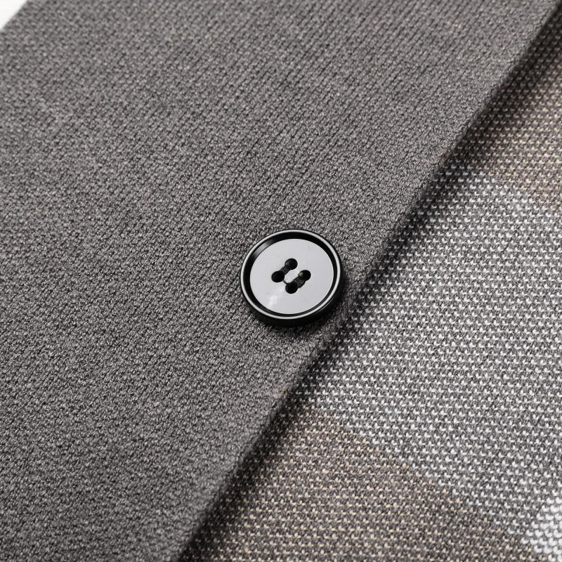 Luxusmarke für Herren: Exquisiter Jacquard-Pullover, Neuer Einfarbiger Revers-Strickpullover mit Langen Ärmeln und O-Ausschnitt, Trendige Exquisite Herrenbekleidung – Detail 10