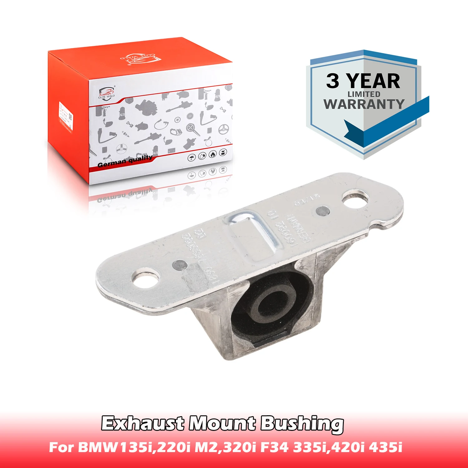 Exhaust Mount Bushing 18307633092 For BMW F20 135i,F23 (F22, F87) 220i M2,(F30, F80) 320i F34 335i,(F33, F83) 420i 435i