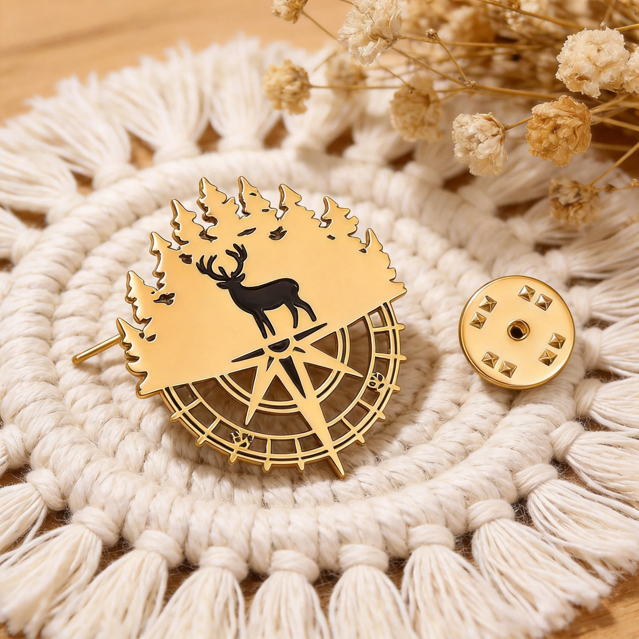 Custom Logo Brooch Personalized Simple Painting Image Pins Stainless Steel Collar Pin Gift Badges Jewelry for Clothes