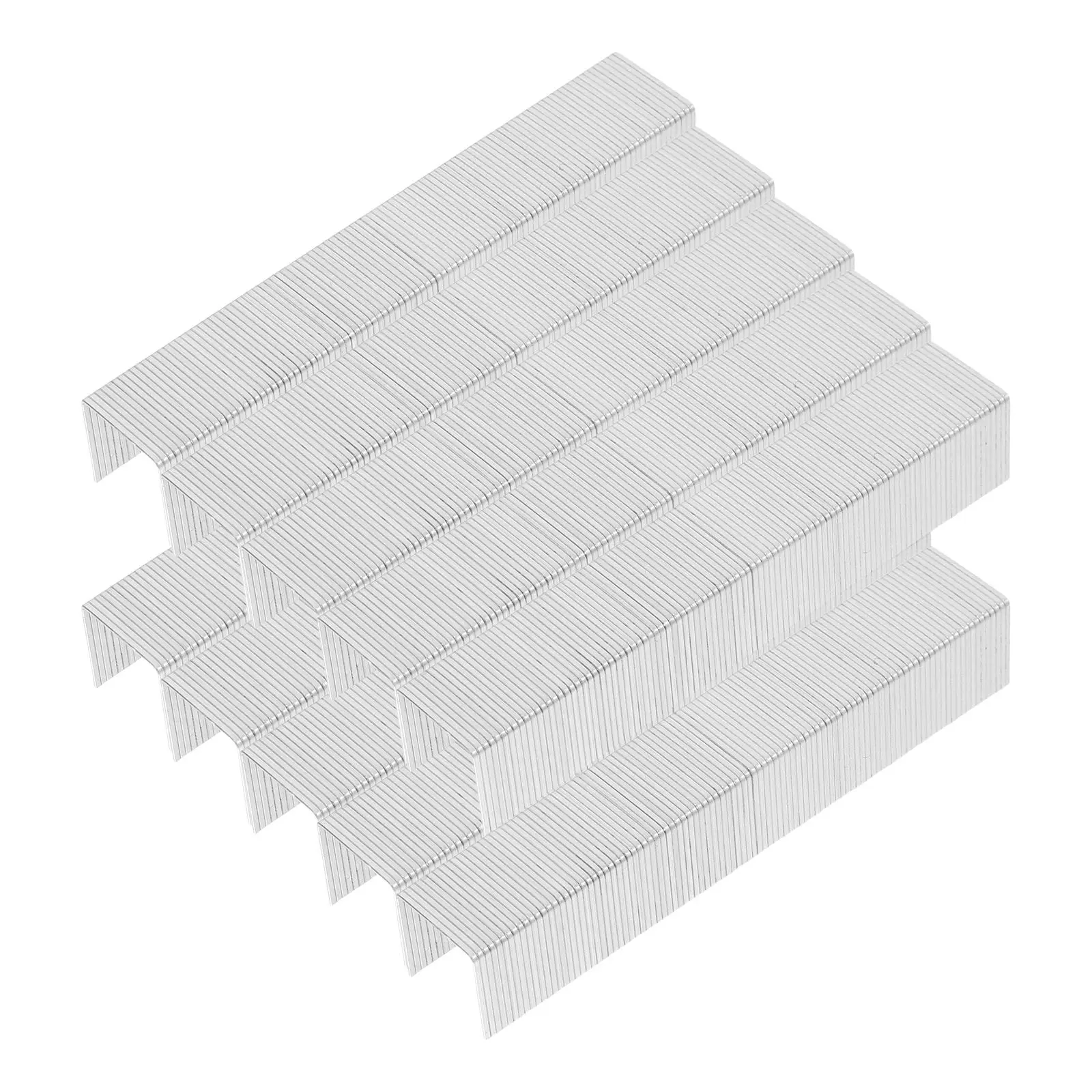 1000 Pcs Stapler Office Staples Standard Thick Layer Supplies Heavy Duty Silver Small
