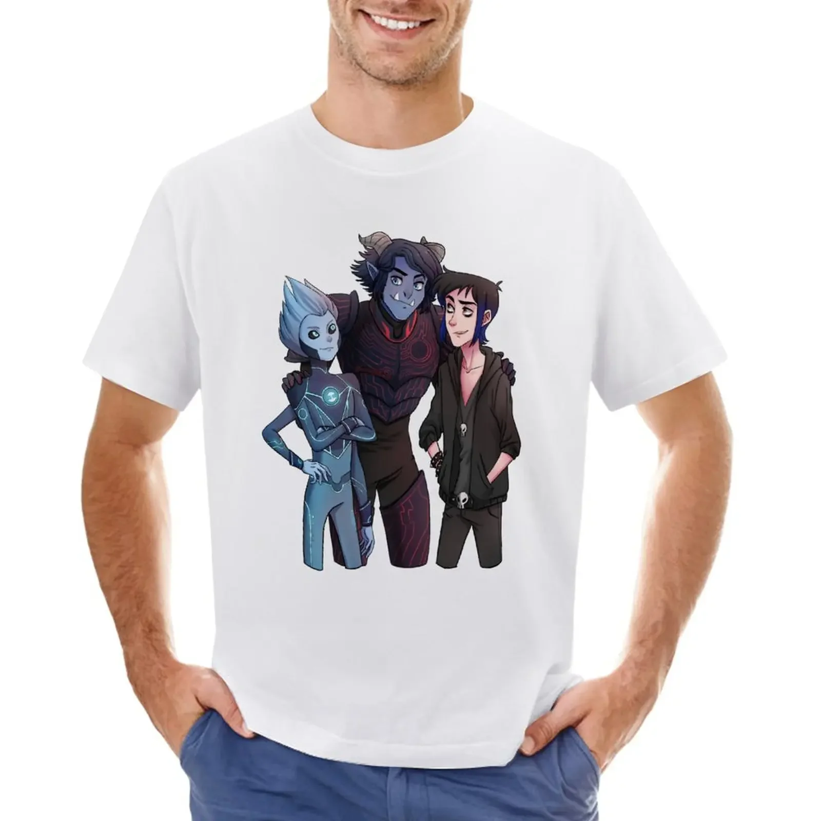 Trollhunters T-Shirt Aesthetic clothing customs design your own mens t shirts casual stylish