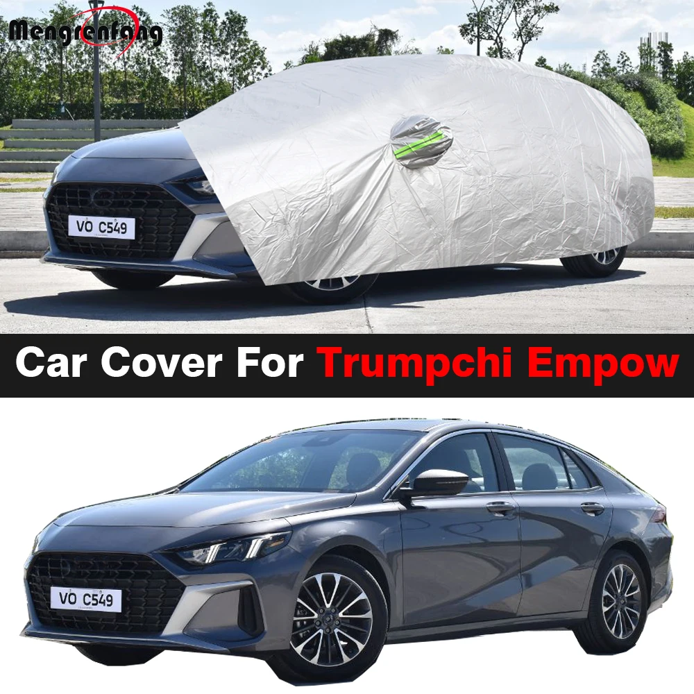 

Full Car Cover Auto Outdoor Sun Rain Snow Wind Protection Cover Dustproof For GAC Trumpchi Empow EMPOW55 2020-2024