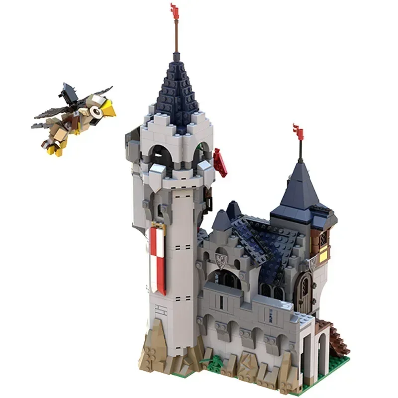 Moc Bouwstenen Fort Model Falcons Menagerie Kasteel Technologie Modulaire Blokken Geschenken Kerst Speelgoed DIY Sets Montage