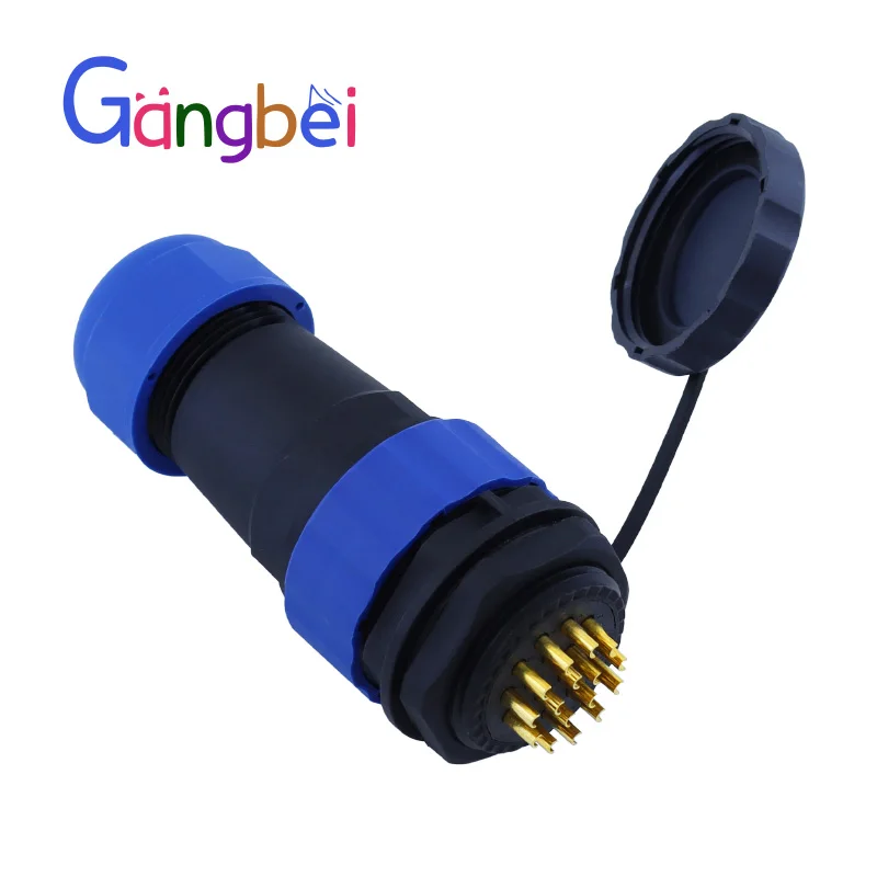 

SP28 waterproof connectors 2pin 3pin 4pin 5pin 6pin 7pin 9pin 10pin 12pin 14pin 16pin 19pin 22pin 24pin 26pin Connector 28mm