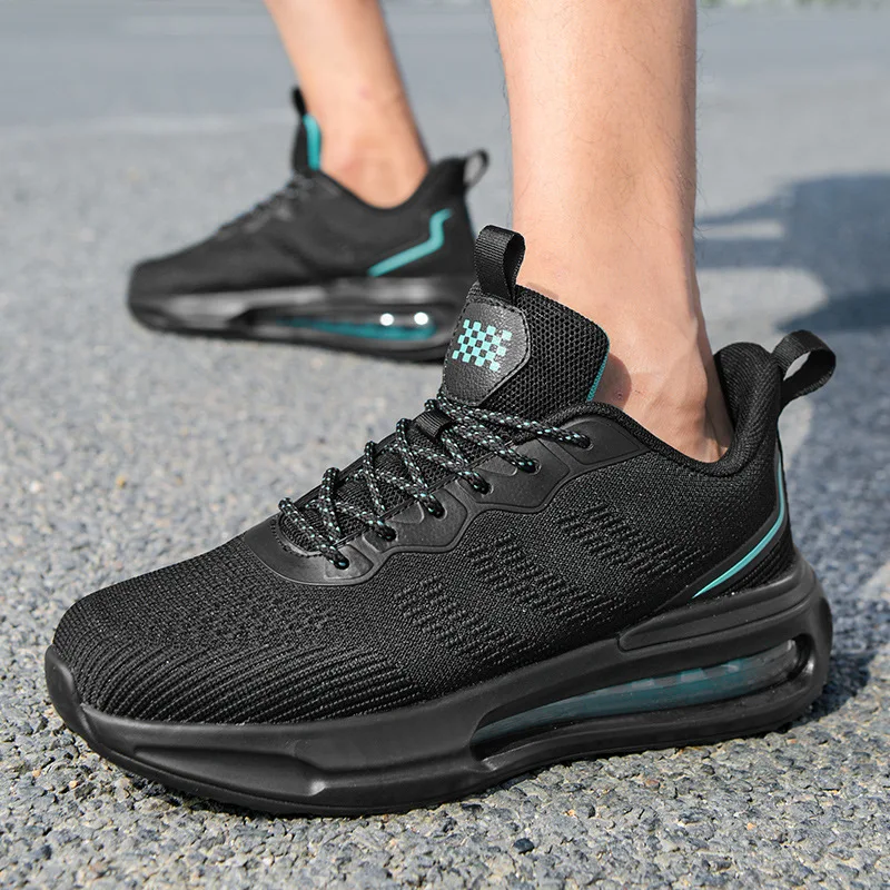 ONEMIX 2025 Men Outdoor Running Shoes Air Cushion Sneaker Original Zapatos Elastic Women Jogging Shoes Trainers Sport Shoes Men