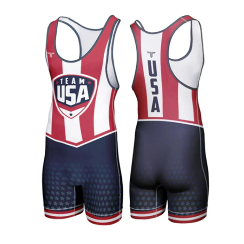 

Wrestling vest Men's running speed suit Boxing jumpsuit Sleeveless weightlifting suit Compression equipment vest