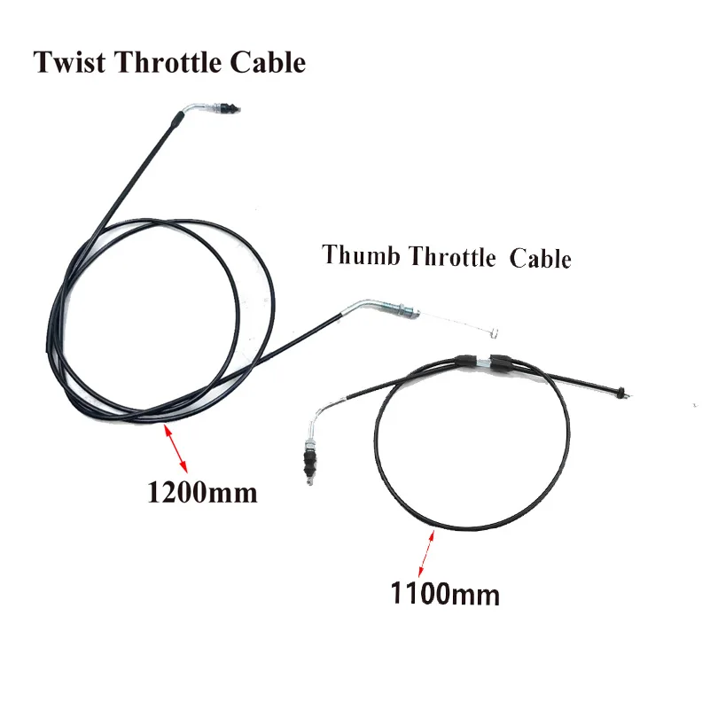 

Throttle Cable Wire for Scooter ATV MOPED GY6 139QMB Go Kart Buggy thumb twist 150cc 200cc 250cc Quad