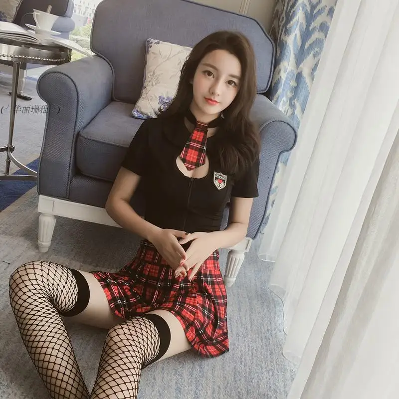 Role play sexy underwear sexy student dress sailor dress JK skirt female passion uniform seductive sex suit