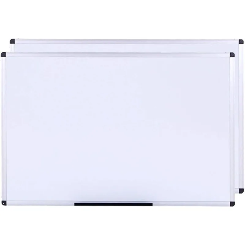 Magnetic Dry Erase Board, 72 X 40 Inches, Pack of 2, Silver Aluminium Frame