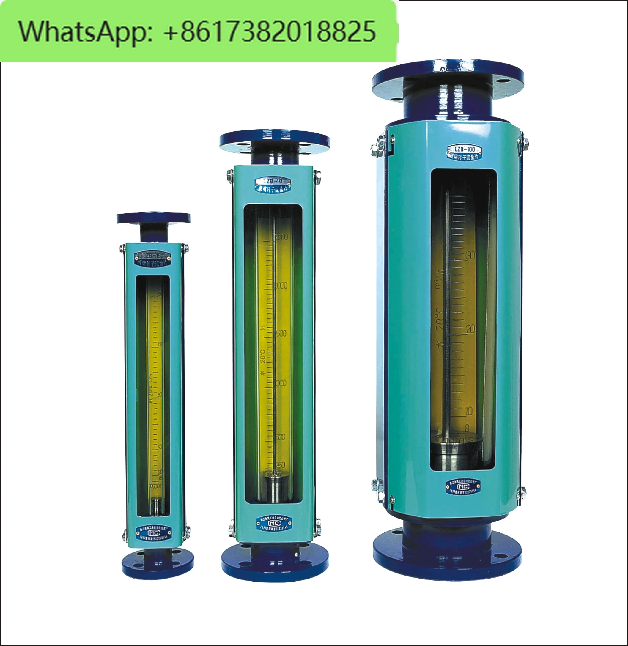 

Air Nitrogen Oxygen Rotor Gas Pipeline Glass Rotor Float Liquid Water Flow Meter